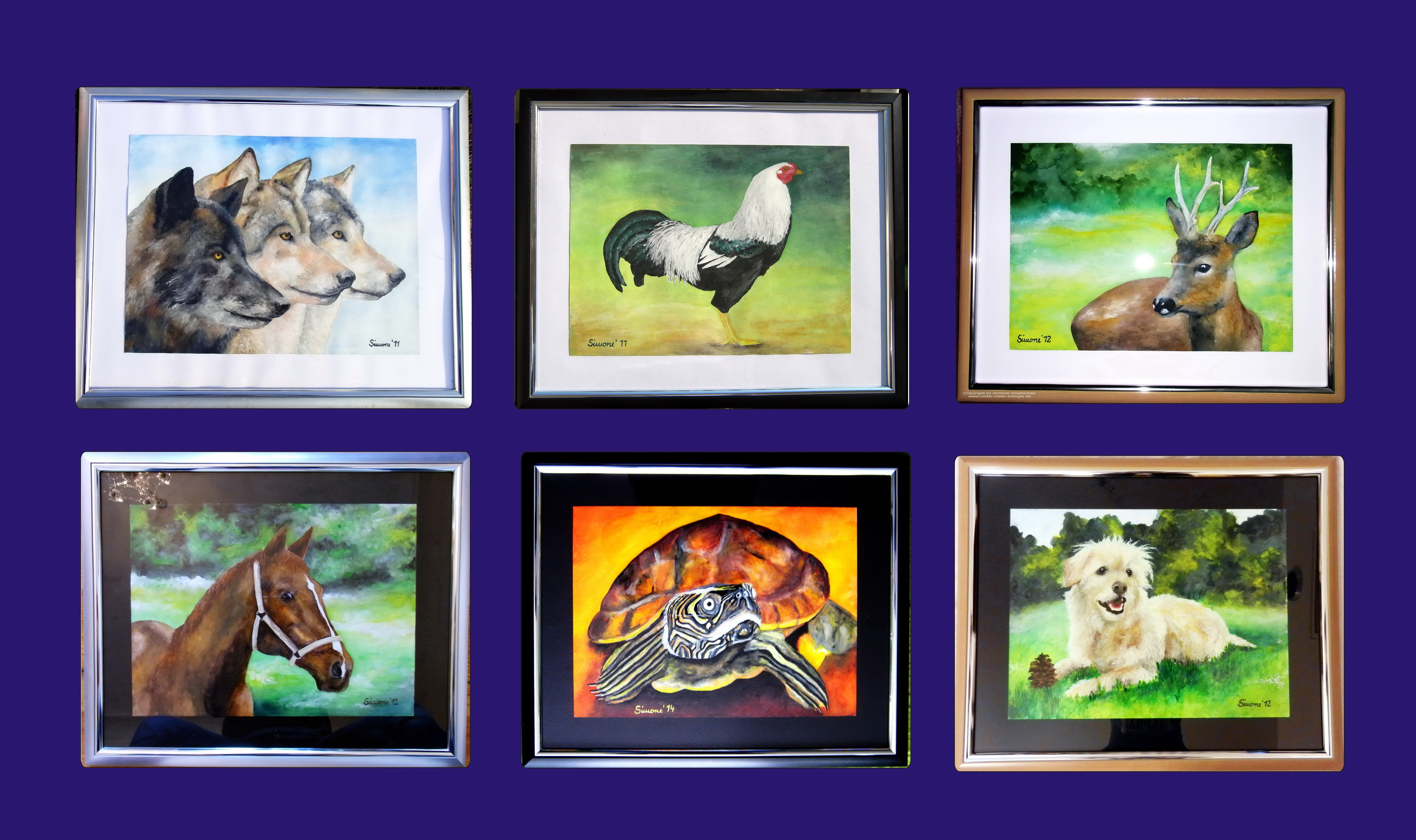 Auftragsmalerei Tierportrait – Bild 4