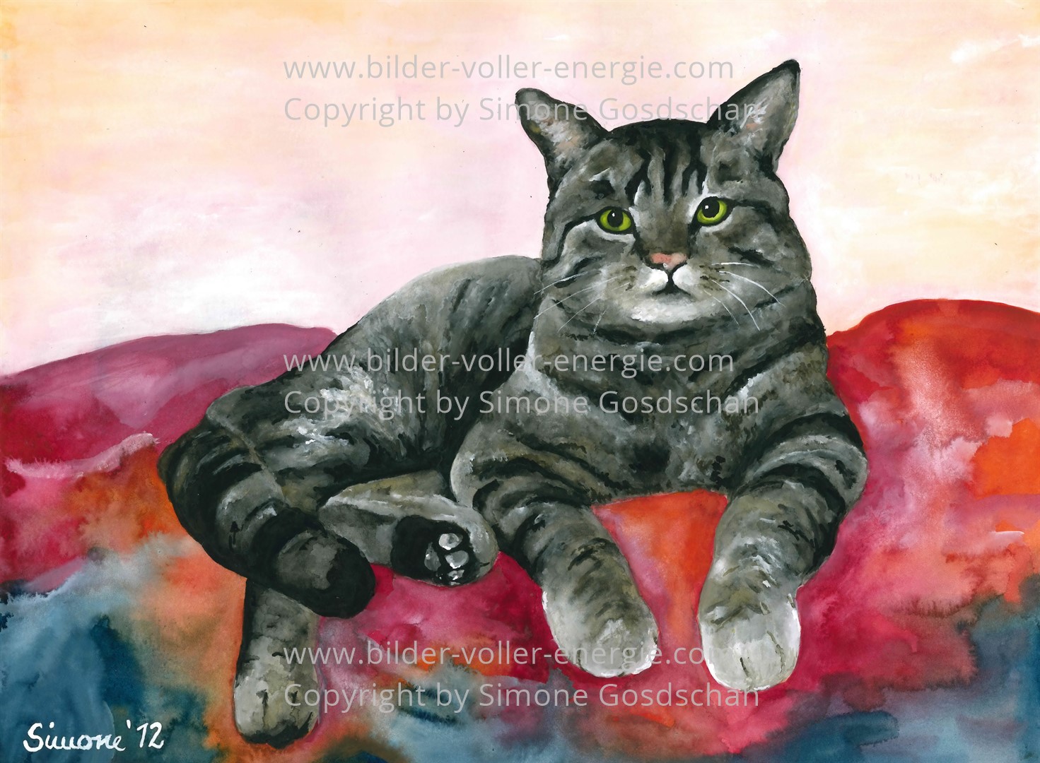 Auftragsmalerei Tierportrait